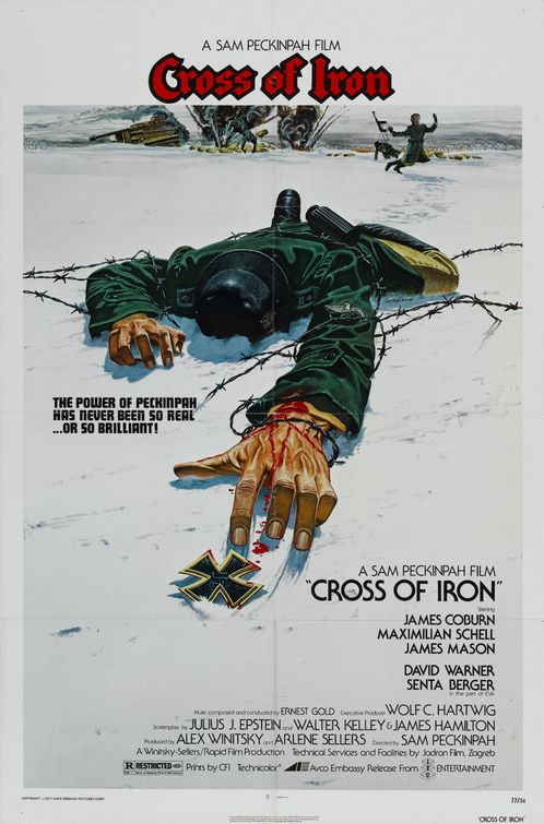 ดูหนังออนไลน์ฟรี ยุทธภูมิกางเขนเหล็ก 1977 Cross Of Iron 1977